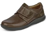 GINO GALANTE, bequeme Herren-Slipper, Weite K, mit herausnehmbarem Fußbett MARONE