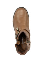 Andrea Conti Bootie mit zwei verstellbaren Zier-Schließen BRAUN