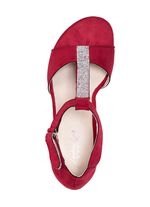 Andrea Conti, schicke Damen-Sandaletten, mit Klettspange 