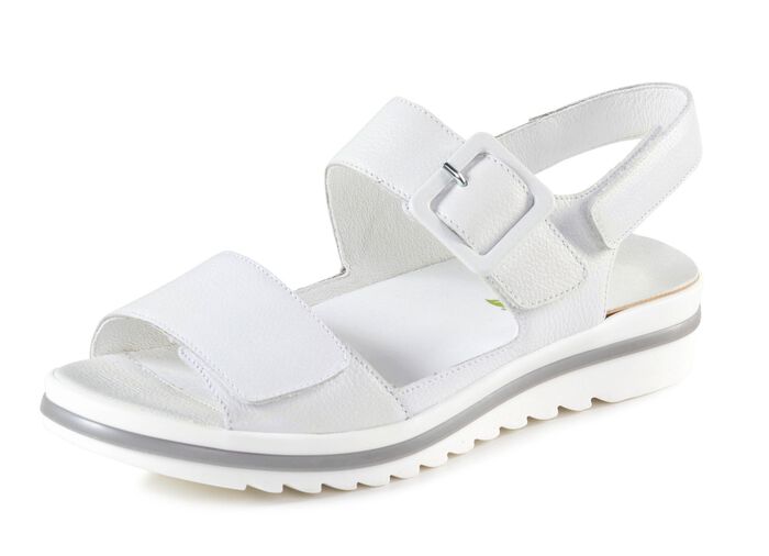 Waldl&auml;ufer Sandale mit Zier-Schnalle 