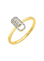 Damenring mit Brillanten 