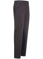 "Klaus Modelle"-Edel-Schlupfjeans mit Gummibund in 2 Farben ANTHRAZIT