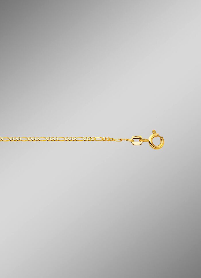 Schicke Figarokette aus Gold 