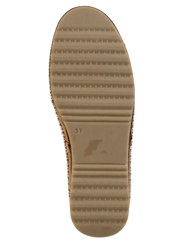 Gemini, sommerliche Damen-Slipper, Weite G, mit herausnehmbarem Fußbett WEISS