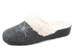 Gef&uuml;tterte Damen-Hausschuhe, mit Schurwolle 