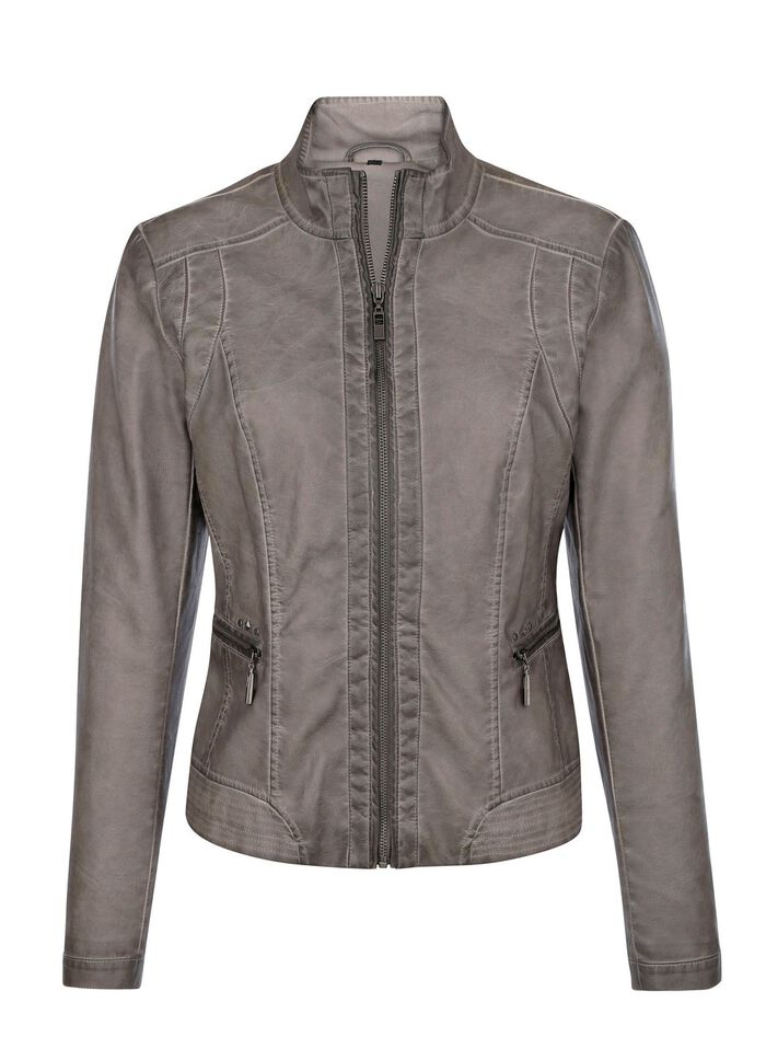 Blazer mit dezenter Nietenzer 