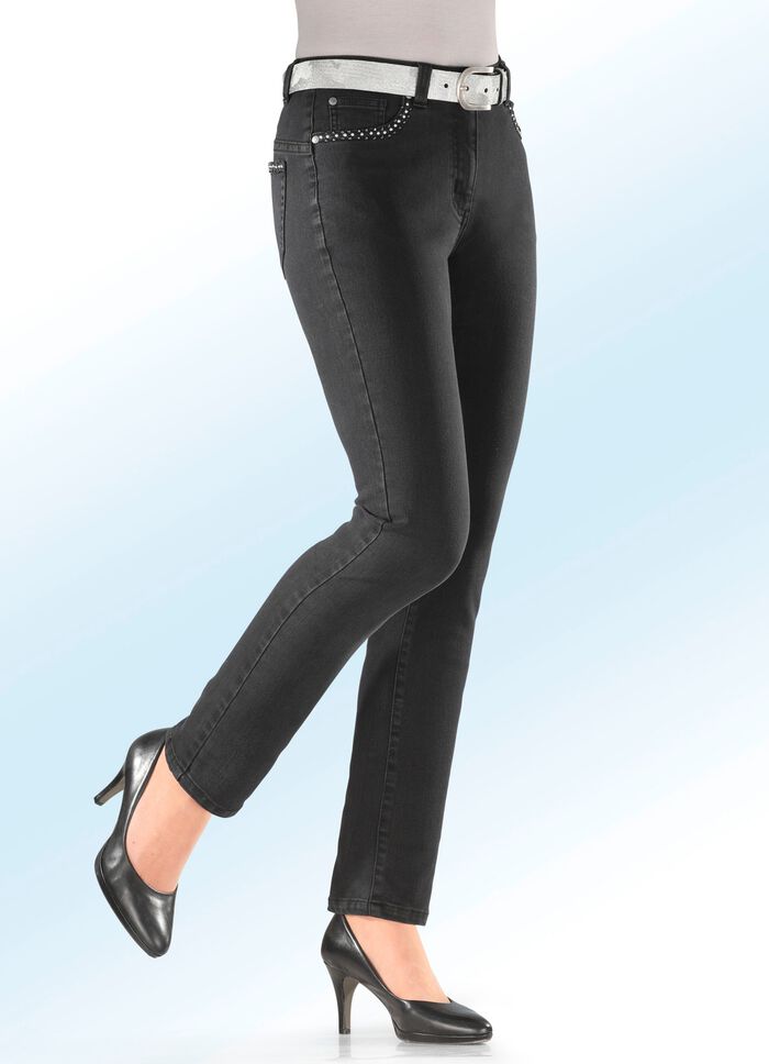 Komfortjeans in 5-Pocket-Form 