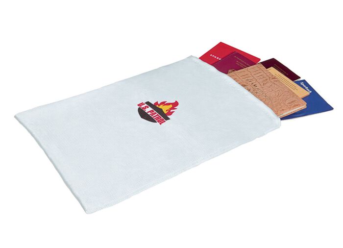 Feuerfeste Dokumententasche zum Schutz Ihrer Dokumente WEISS