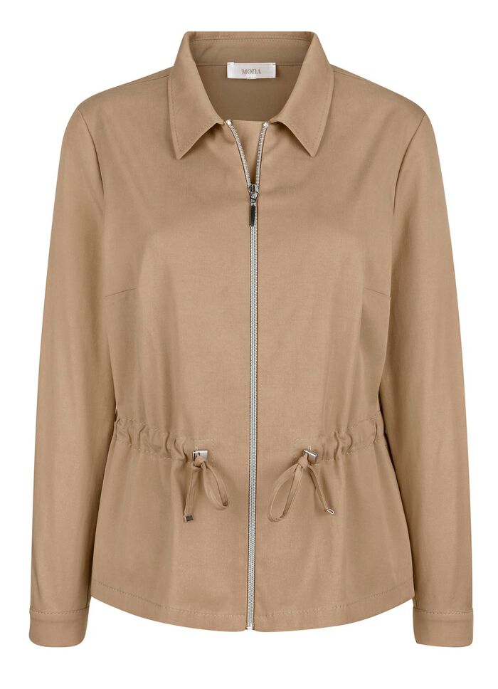 Blazer mit Umlegekragen 