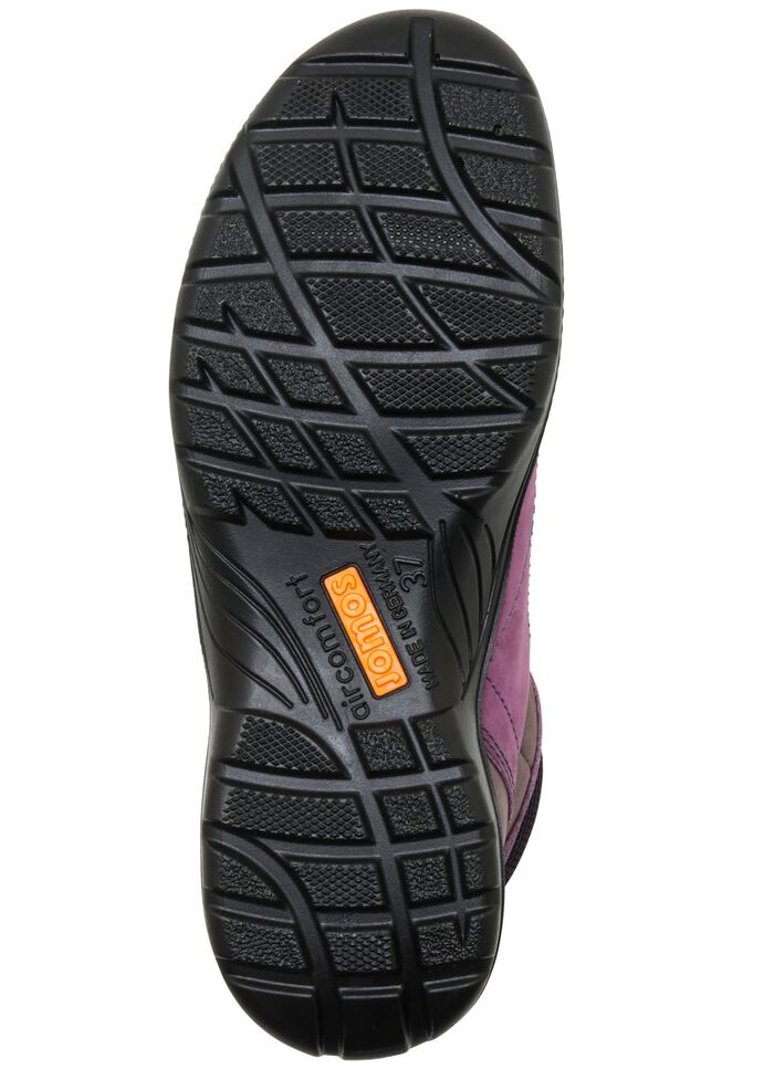 Schn&uuml;r-Stiefelette in interessanter Farbkombination VIOLA-KHAKI-SCHWARZ