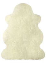 Vorleger aus echtem Merino-Lammfell 