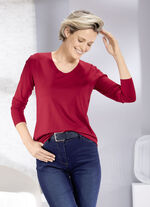 Kombifreundliches Shirt in 3 Farben ROT