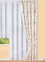 Dekoschal mit Fr&uuml;hlingsblumen-Motiv 