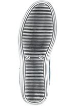 Gemini Schn&uuml;rschuh mit praktischem Seitenrei&szlig;verschluss JEANS