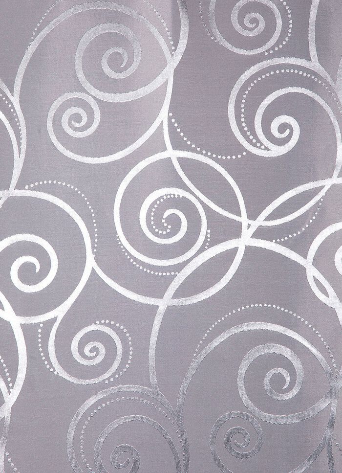 Dekoschal mit Umschlagsaum 