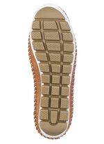 Gemini, sommerlicher Damen-Sabot, Weite G, mit herausnehmbarem Fu&szlig;bett COGNAC