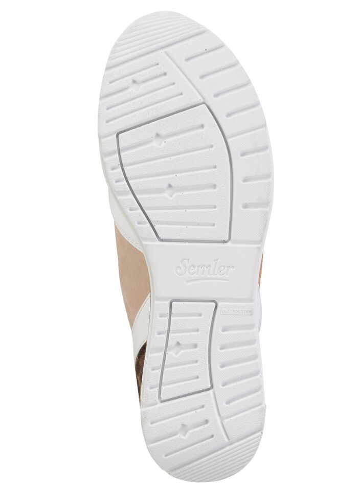 ELENA EDEN Sneaker mit Leo-Print und Metallic-Bes&auml;tzen 