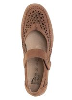 ELENA EDEN Slipper aus luftig durchbrochenem Leder 