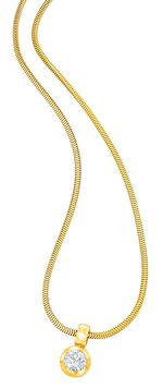 Anh&auml;nger mit Brillant 