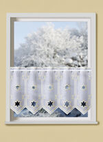 Edler Kurzstore mit Plauener Stickerei 