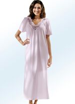 Nachthemd, Kurzarm mit Rundhals ZARTROSÉ