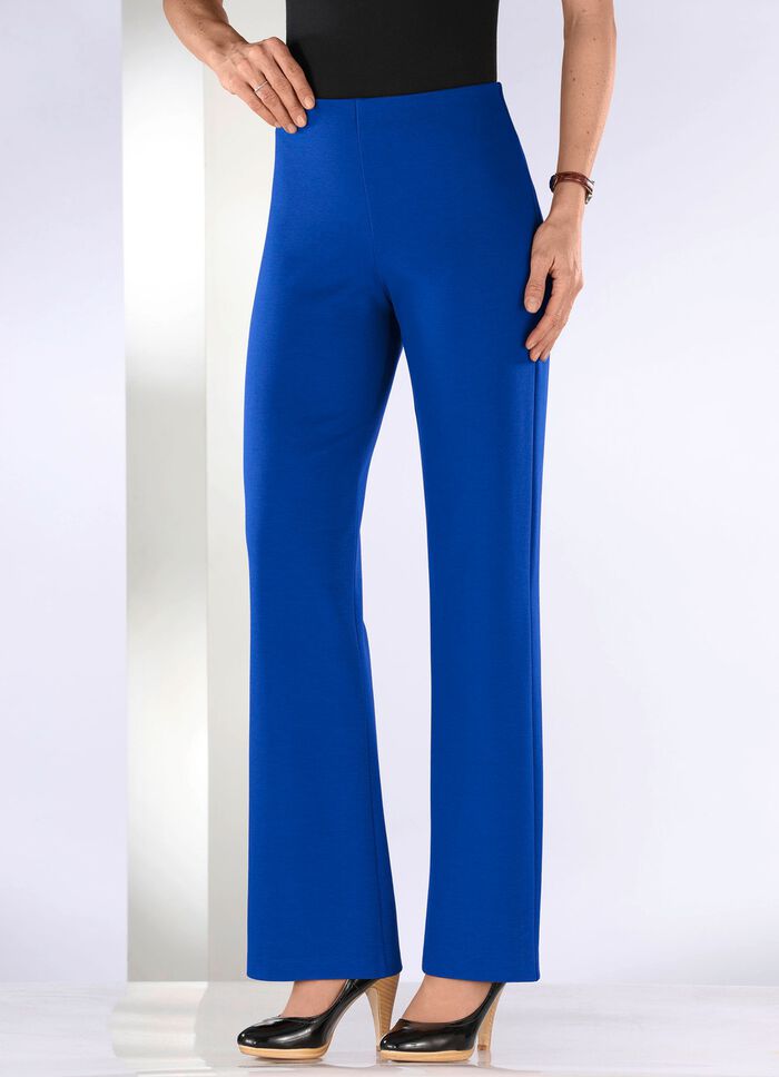 Jerseyhose mit ausgestellter Fu&szlig;weite 