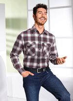  Kariertes Hemd in 2 Farben 