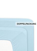 Flausch-Biber-Spannbettt&uuml;cher aus Baumwolle 