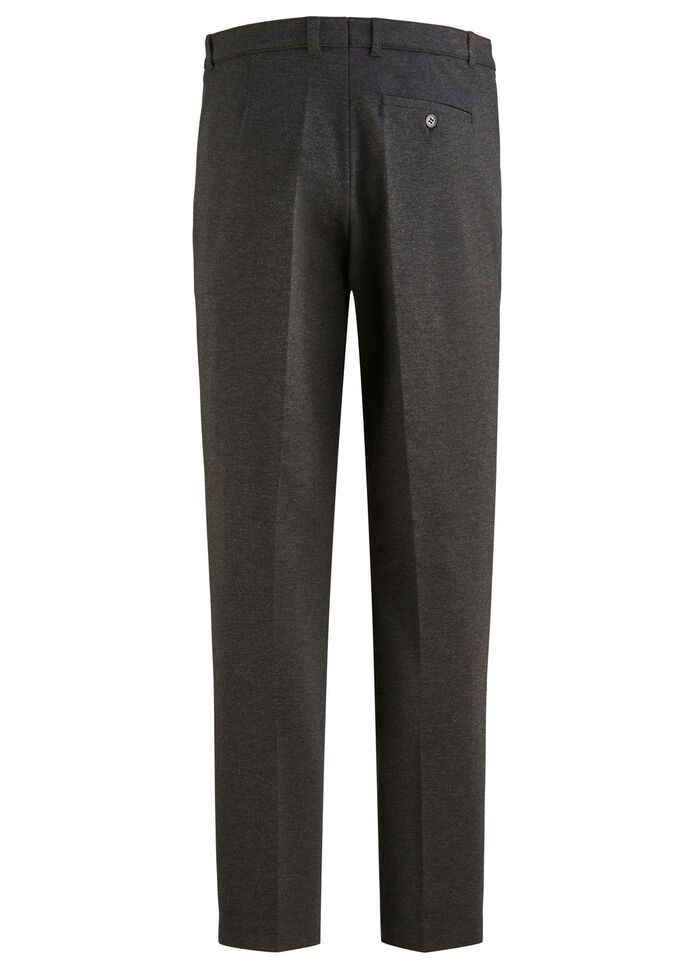  Modische "Klaus Modelle"-Hose mit Dehnbund in 4 Farben ANTHRAZIT MELIERT