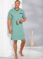 Nachthemd mit V-Ausschnitt 