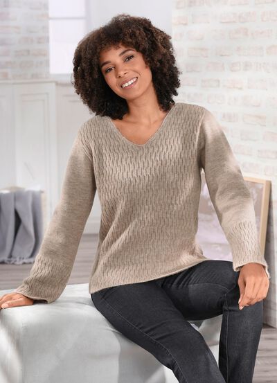 Pullover in superweichem Griff 