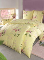 Bettwäsche-Garnitur in Soft-Renforcé Qualität von Florella GELB