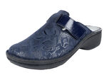 Bequem-Clog aus Stretchmaterial  BLAU