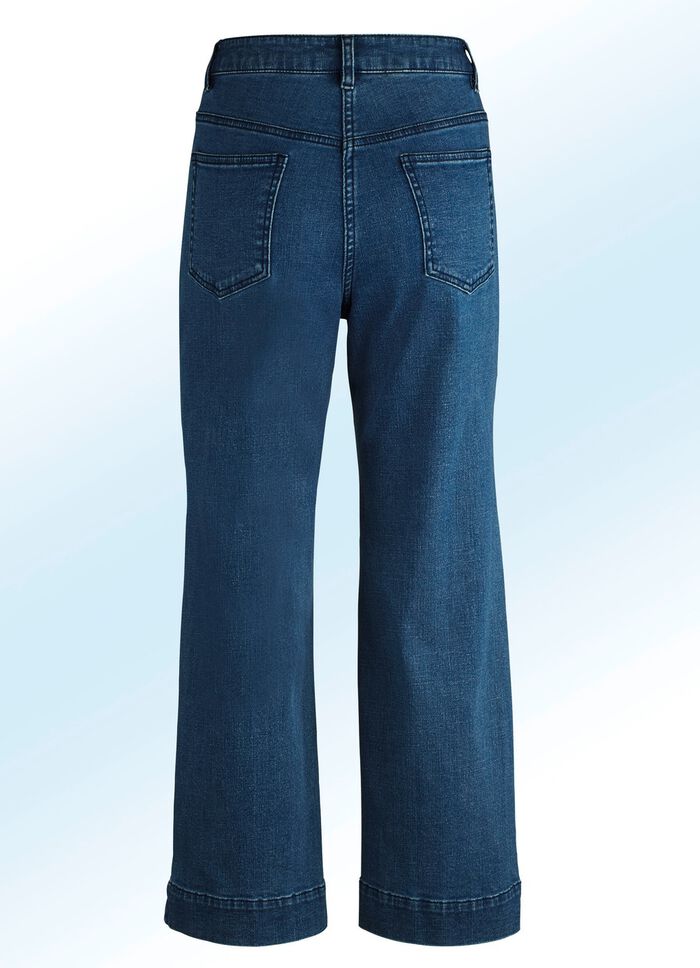 Jeans-Culotte in 5-Pocket-Form 