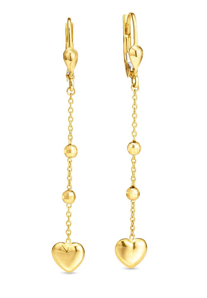 S&uuml;&szlig;e Herz-Ohrringe 