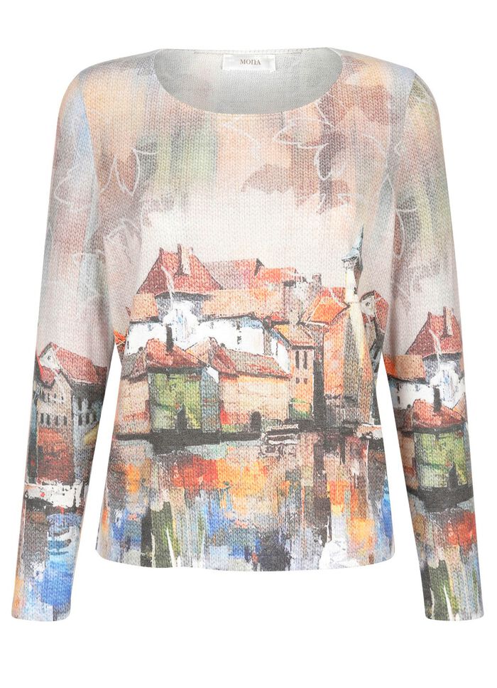 Pullover in Feinstrick 