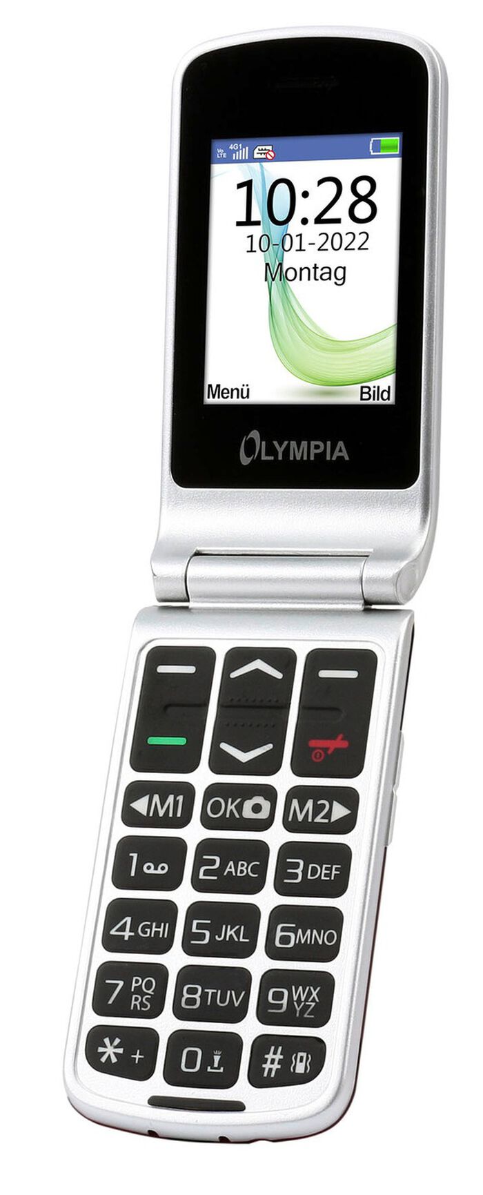 Olympia Style-Duo Klapphandy mit extra gro&szlig;er Schrift 