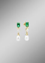 Eleganz in Bewegung &ndash; Ohrstecker mit Perlen und Kristallglanz 