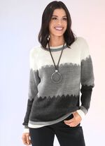 Pullover in Perlfang 