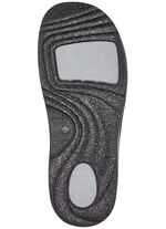 Mubb Pantoffel mit seitlich eingesetzten Gummizügen BRAUN