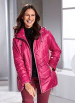Jacke mit Rei&szlig;verschlusstaschen PINK