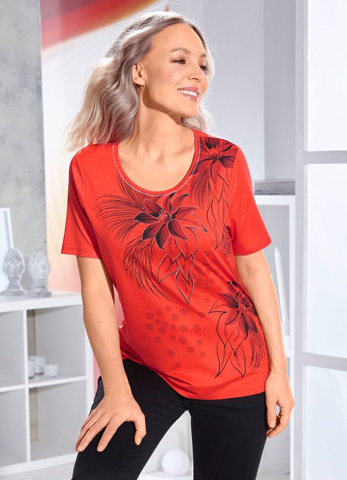 Shirt mit Flatlock-Naht in 2 Farben 