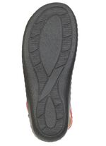 ELENA EDEN, bequeme Damen-Sandalen, Weite H, mit herausnehmbarem Fu&szlig;bett BORDEAUX