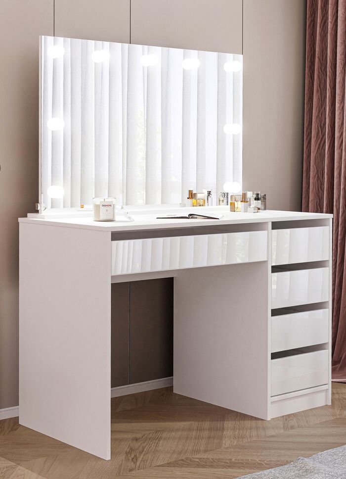 Schminktisch mit LED-Beleuchtung 