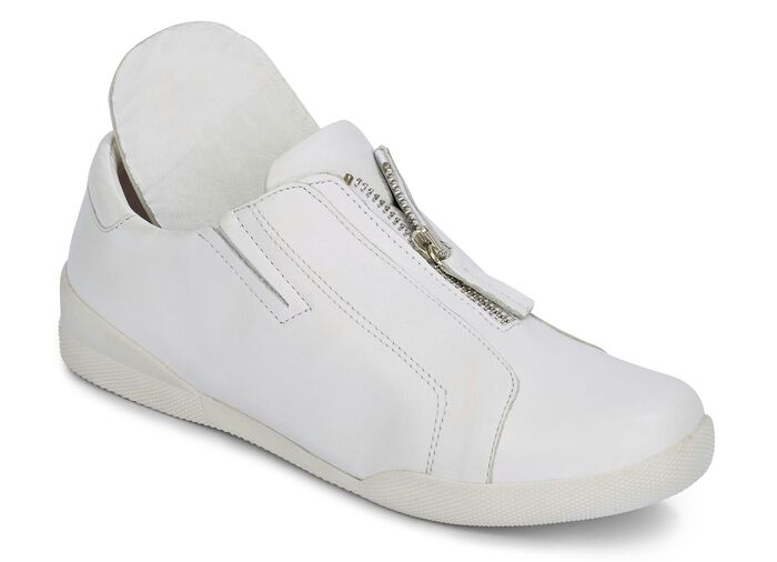 Andrea Conti Slipper mit praktischem Rei&szlig;verschluss 