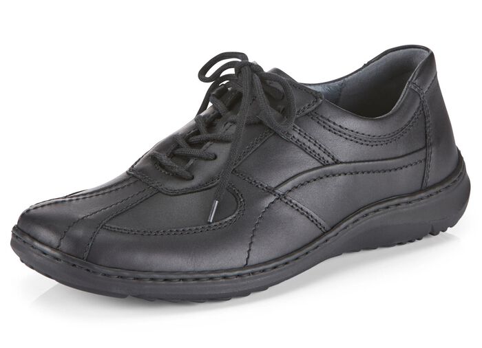 Waldl&auml;ufer, bequeme Herren-Schn&uuml;rschuhe, Weite H, mit herausnehmbarem Fu&szlig;bett 