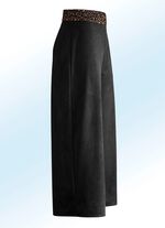 Weich flie&szlig;ende Culotte in Wildleder-Optik 