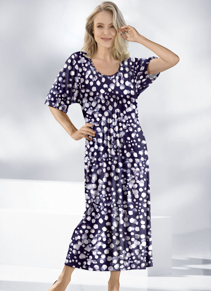 Kaftan in knöchellanger Schlupfform 