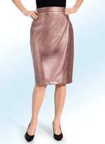 Rock in modischer Wickeloptik 