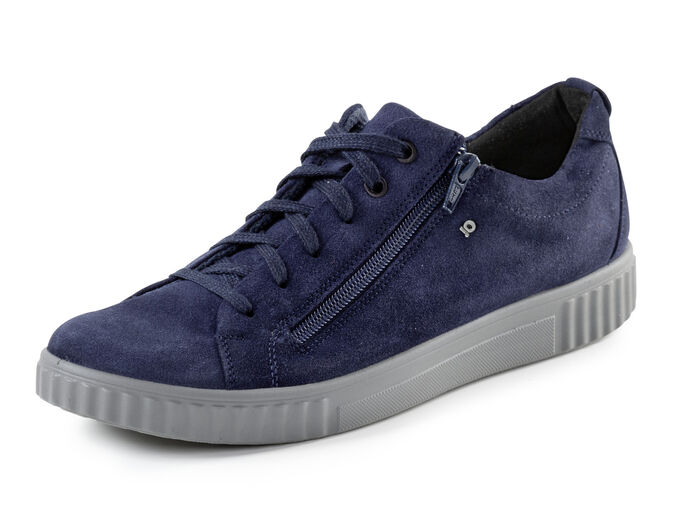 Schn&uuml;rschuh mit atmungsaktivem Fu&szlig;bett MARINE